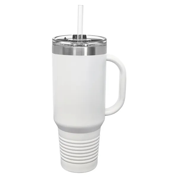 Polar Camel 40oz. Stainless Steel Travel Mug w/ Snap Lid - Polar Camel 40oz. Stainless Steel Travel Mug w/ Snap Lid - Image 31 of 33
