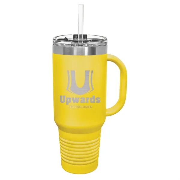 Polar Camel 40oz. Stainless Steel Travel Mug w/ Snap Lid - Polar Camel 40oz. Stainless Steel Travel Mug w/ Snap Lid - Image 32 of 33