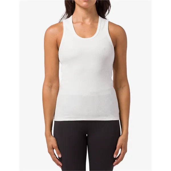 8.5 oz Sustainable Cotton Ribbed Tank Top 290 GSM - ROSR - 8.5 oz Sustainable Cotton Ribbed Tank Top 290 GSM - ROSR - Image 0 of 5