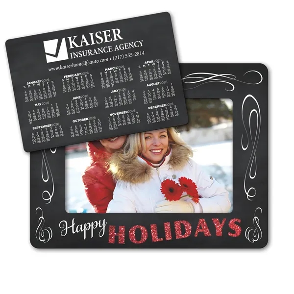 Holiday Calendar Punch Out Picture Frame - Holiday Calendar Punch Out Picture Frame - Image 0 of 4