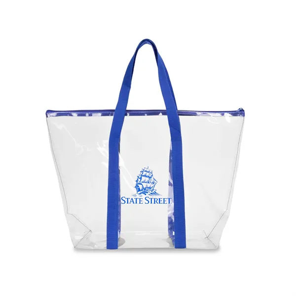 ClearVue EVA Zipper Tote - ClearVue EVA Zipper Tote - Image 1 of 12