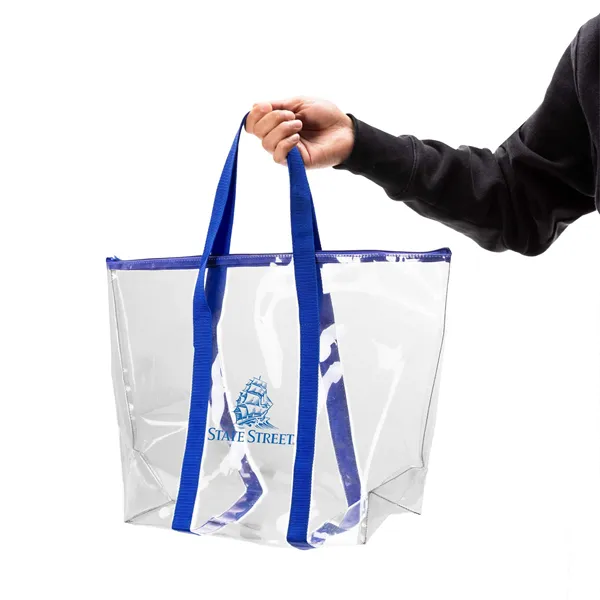 ClearVue EVA Zipper Tote - ClearVue EVA Zipper Tote - Image 2 of 12