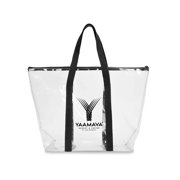 ClearVue EVA Zipper Tote - ClearVue EVA Zipper Tote - Image 4 of 12