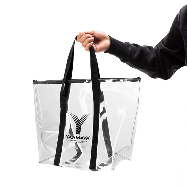 ClearVue EVA Zipper Tote - ClearVue EVA Zipper Tote - Image 5 of 12