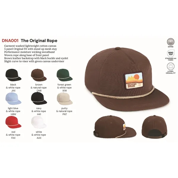 Imperial DNA001 5-Panel Original Rope Cap - Imperial DNA001 5-Panel Original Rope Cap - Image 2 of 25