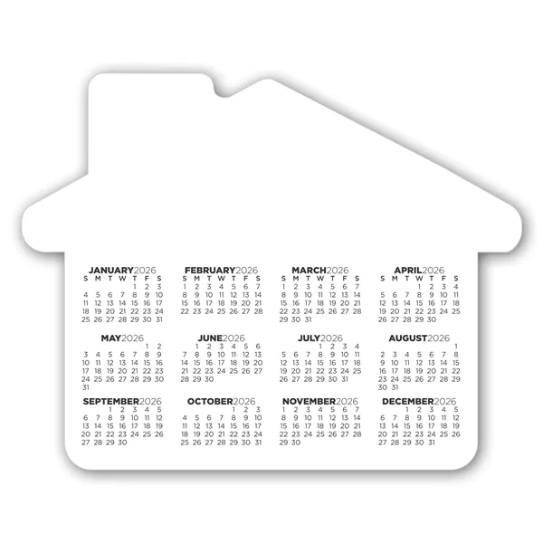 Calendar House Magnet - Calendar House Magnet - Image 1 of 1