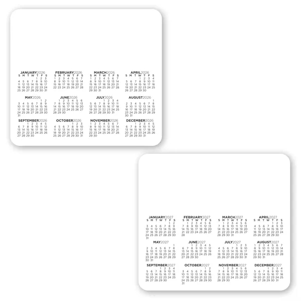 Double Sided Calendar Magnet - Double Sided Calendar Magnet - Image 1 of 1