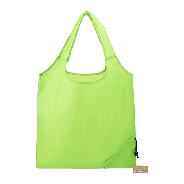 Bungalow RPET Foldable Shopper Tote - Bungalow RPET Foldable Shopper Tote - Image 10 of 32