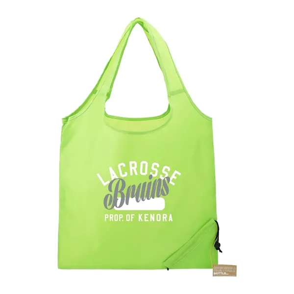 Bungalow RPET Foldable Shopper Tote - Bungalow RPET Foldable Shopper Tote - Image 12 of 32