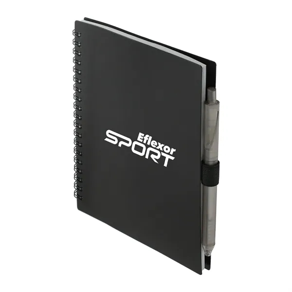 FSC® Recycled 5.5'' x 7'' Spiral Notebook w/ RPET Pe - FSC® Recycled 5.5'' x 7'' Spiral Notebook w/ RPET Pe - Image 2 of 36