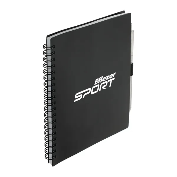 FSC® Recycled 5.5'' x 7'' Spiral Notebook w/ RPET Pe - FSC® Recycled 5.5'' x 7'' Spiral Notebook w/ RPET Pe - Image 3 of 36
