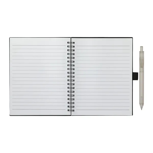 FSC® Recycled 5.5'' x 7'' Spiral Notebook w/ RPET Pe - FSC® Recycled 5.5'' x 7'' Spiral Notebook w/ RPET Pe - Image 4 of 36