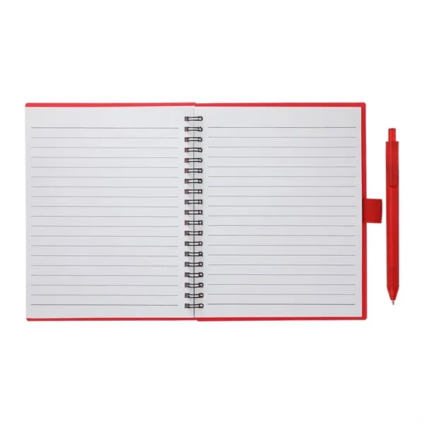 FSC® Recycled 5.5'' x 7'' Spiral Notebook w/ RPET Pe - FSC® Recycled 5.5'' x 7'' Spiral Notebook w/ RPET Pe - Image 27 of 36
