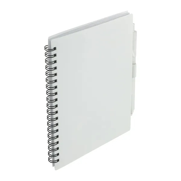 FSC® Recycled 5.5'' x 7'' Spiral Notebook w/ RPET Pe - FSC® Recycled 5.5'' x 7'' Spiral Notebook w/ RPET Pe - Image 30 of 36