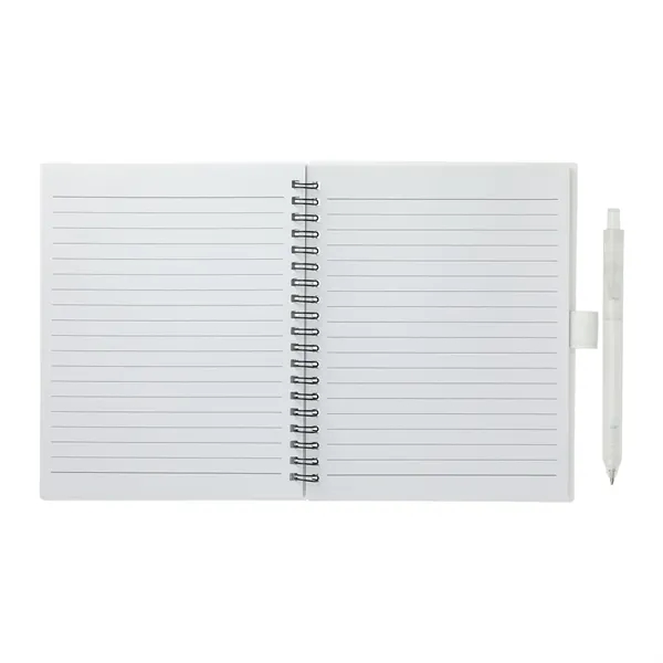 FSC® Recycled 5.5'' x 7'' Spiral Notebook w/ RPET Pe - FSC® Recycled 5.5'' x 7'' Spiral Notebook w/ RPET Pe - Image 32 of 36