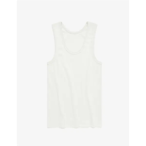 8.5 oz Sustainable Cotton Ribbed Tank Top 290 GSM - ROSR - 8.5 oz Sustainable Cotton Ribbed Tank Top 290 GSM - ROSR - Image 1 of 5
