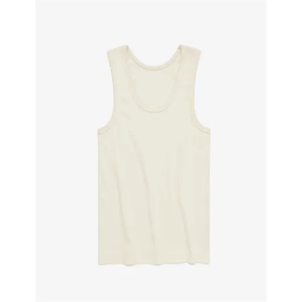 8.5 oz Sustainable Cotton Ribbed Tank Top 290 GSM - ROSR - 8.5 oz Sustainable Cotton Ribbed Tank Top 290 GSM - ROSR - Image 2 of 5