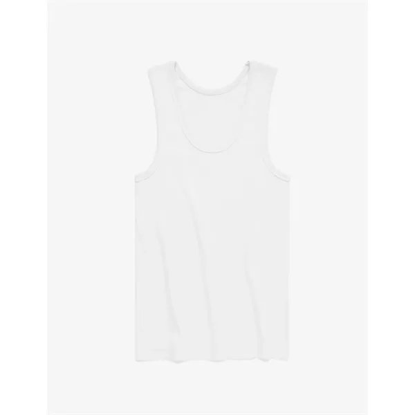 8.5 oz Sustainable Cotton Ribbed Tank Top 290 GSM - ROSR - 8.5 oz Sustainable Cotton Ribbed Tank Top 290 GSM - ROSR - Image 3 of 5