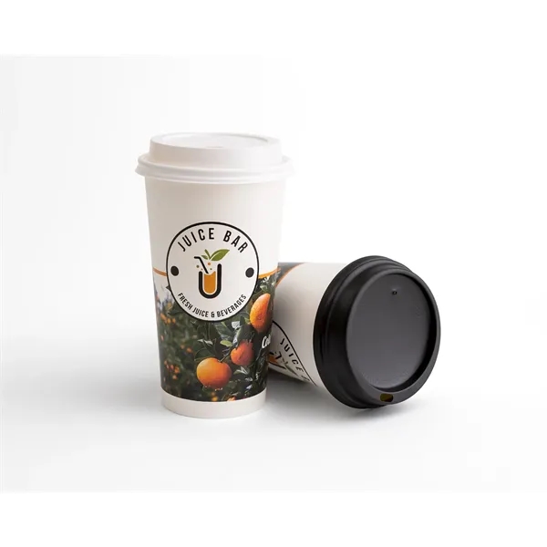 20 oz Double-Walled Branded Paper Cup - 20 oz Double-Walled Branded Paper Cup - Image 1 of 1