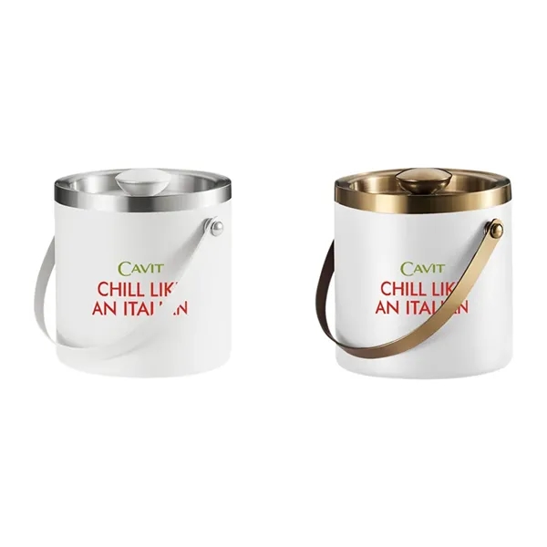Stainless Steel Ice Bucket with Lid - Stainless Steel Ice Bucket with Lid - Image 7 of 7