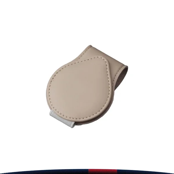 Garo PU Leather Car Glasses Clip - Garo PU Leather Car Glasses Clip - Image 6 of 10