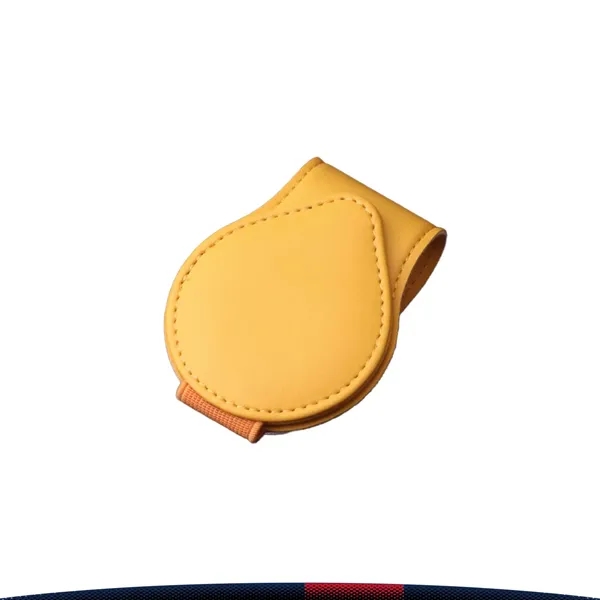 Garo PU Leather Car Glasses Clip - Garo PU Leather Car Glasses Clip - Image 9 of 10