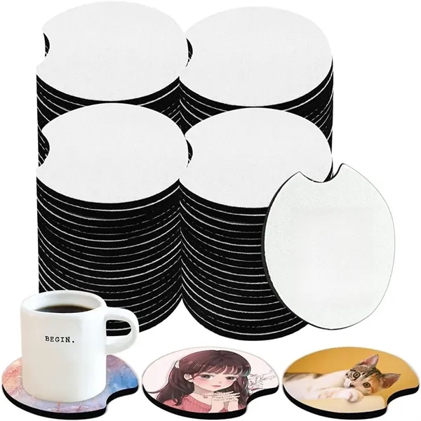 Round opening customized car cup coaster - Round opening customized car cup coaster - Image 0 of 4