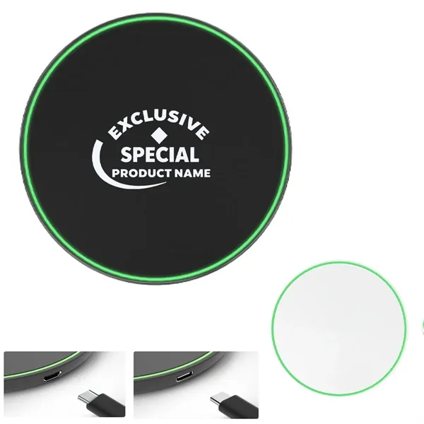 15W Fast Wireless Charging Pad QI Certified - 15W Fast Wireless Charging Pad QI Certified - Image 0 of 5