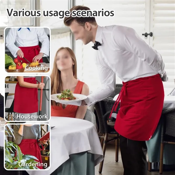 Waterproof & Stain-Resistant Waist Apron - Waterproof & Stain-Resistant Waist Apron - Image 8 of 8