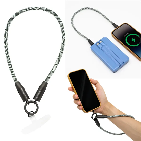 Phone Lanyard Charging Cable - Phone Lanyard Charging Cable - Image 0 of 4