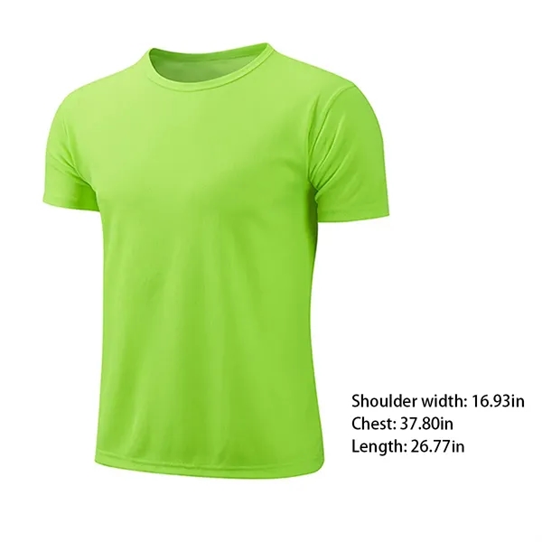 Sports running swim men's short sleeve quick dry T-shirt - Sports running swim men's short sleeve quick dry T-shirt - Image 1 of 4