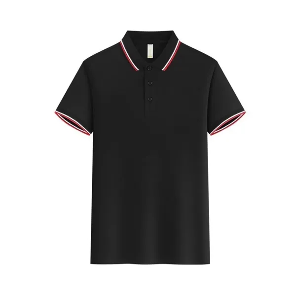 Work uniform polo shirt customization with logo - Work uniform polo shirt customization with logo - Image 1 of 4