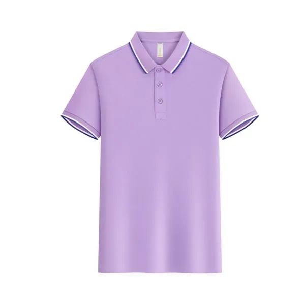 Work uniform polo shirt customization with logo - Work uniform polo shirt customization with logo - Image 3 of 4