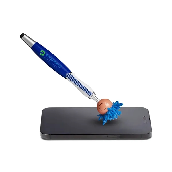 MopToppers Multicultural Screen Cleaner With Stylus Pen - MopToppers Multicultural Screen Cleaner With Stylus Pen - Image 6 of 26
