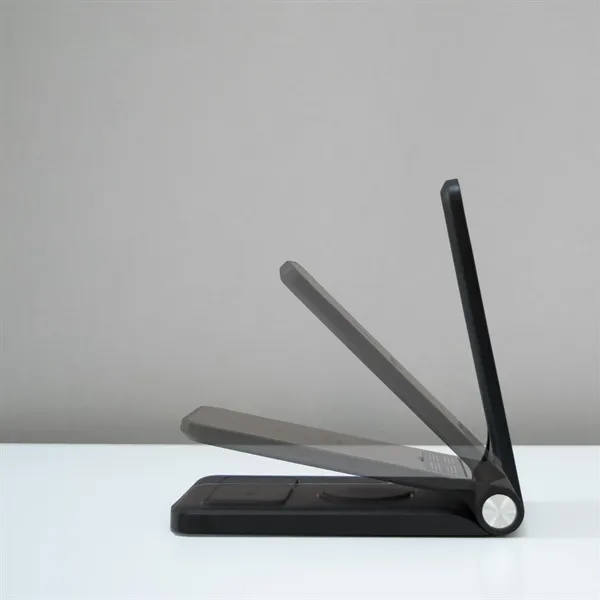 Light Up 3-in-1 Wireless Charger Station - Light Up 3-in-1 Wireless Charger Station - Image 7 of 8