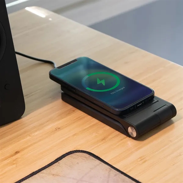 Light Up 3-in-1 Wireless Charger Station - Light Up 3-in-1 Wireless Charger Station - Image 8 of 8