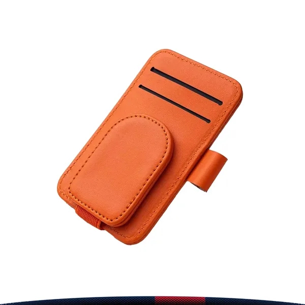 Andi PU Leather Car Eyeglasses Clip - Andi PU Leather Car Eyeglasses Clip - Image 5 of 6