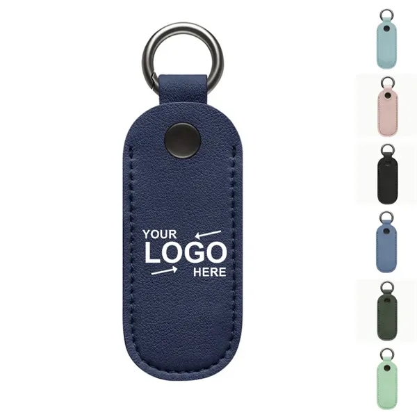 Usb Leather Case Keychain - Usb Leather Case Keychain - Image 0 of 8