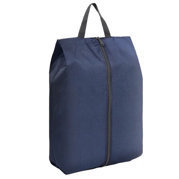 Waterproof Diamond-Lattice Nylon Handheld Shoe Storage Bag - Waterproof Diamond-Lattice Nylon Handheld Shoe Storage Bag - Image 4 of 13