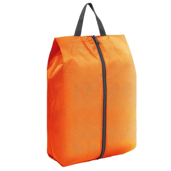 Waterproof Diamond-Lattice Nylon Handheld Shoe Storage Bag - Waterproof Diamond-Lattice Nylon Handheld Shoe Storage Bag - Image 5 of 13