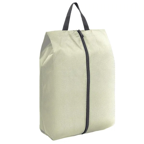 Waterproof Diamond-Lattice Nylon Handheld Shoe Storage Bag - Waterproof Diamond-Lattice Nylon Handheld Shoe Storage Bag - Image 6 of 13