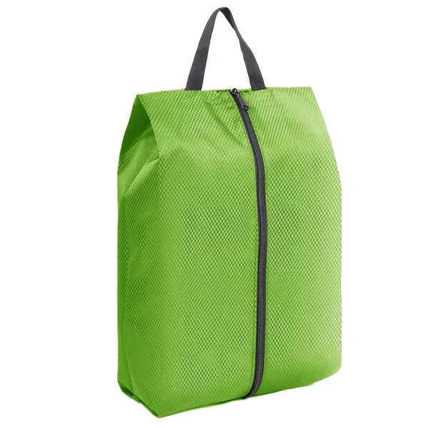 Waterproof Diamond-Lattice Nylon Handheld Shoe Storage Bag - Waterproof Diamond-Lattice Nylon Handheld Shoe Storage Bag - Image 10 of 13