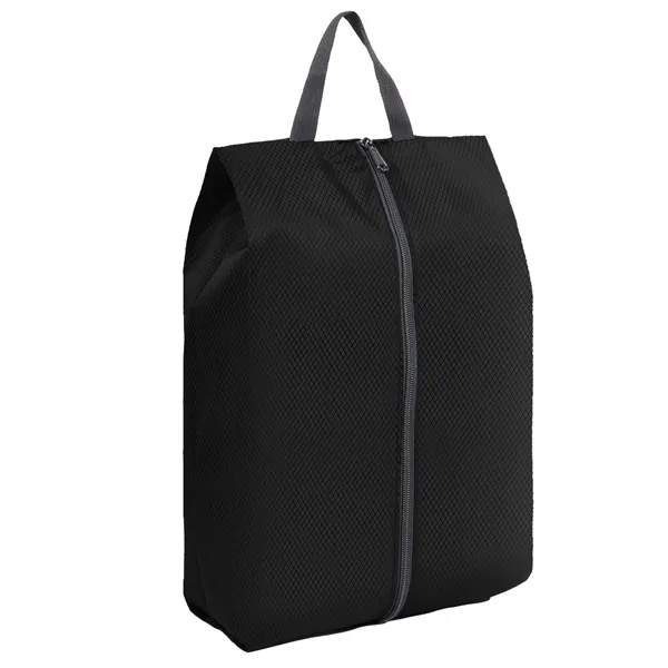 Waterproof Diamond-Lattice Nylon Handheld Shoe Storage Bag - Waterproof Diamond-Lattice Nylon Handheld Shoe Storage Bag - Image 11 of 13