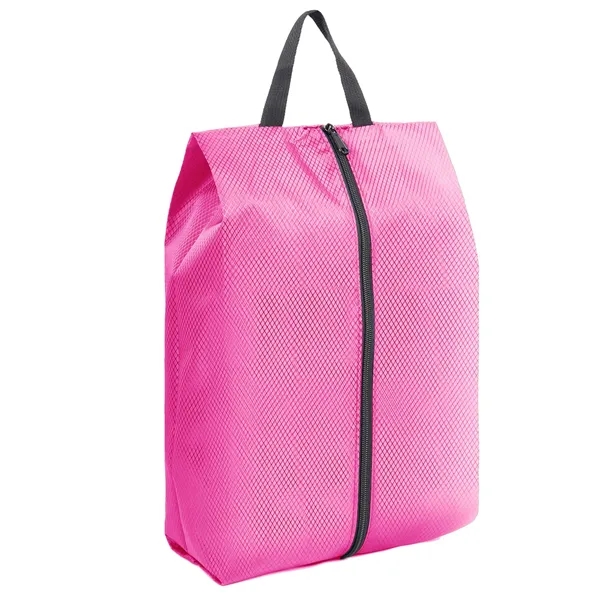 Waterproof Diamond-Lattice Nylon Handheld Shoe Storage Bag - Waterproof Diamond-Lattice Nylon Handheld Shoe Storage Bag - Image 12 of 13