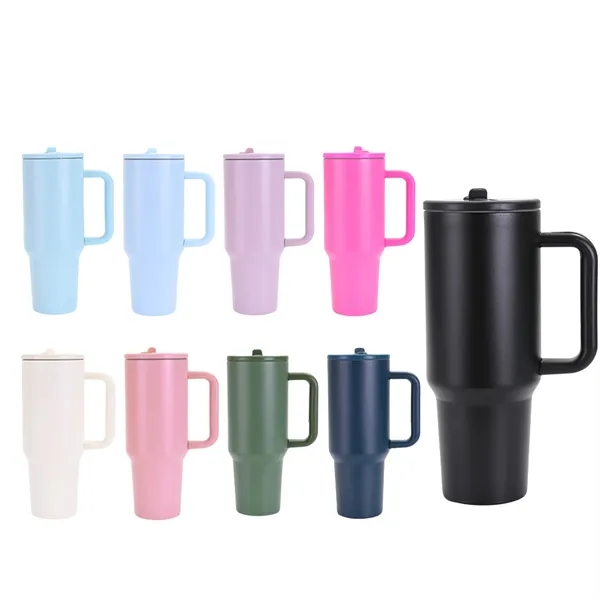 40 oz Stainless Steel Water Tumbler - 40 oz Stainless Steel Water Tumbler - Image 6 of 14