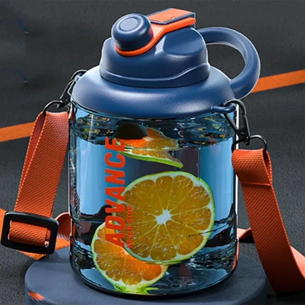 74oz Tritan Sports Fitness Gym Gradient Water Bottle - 74oz Tritan Sports Fitness Gym Gradient Water Bottle - Image 2 of 4
