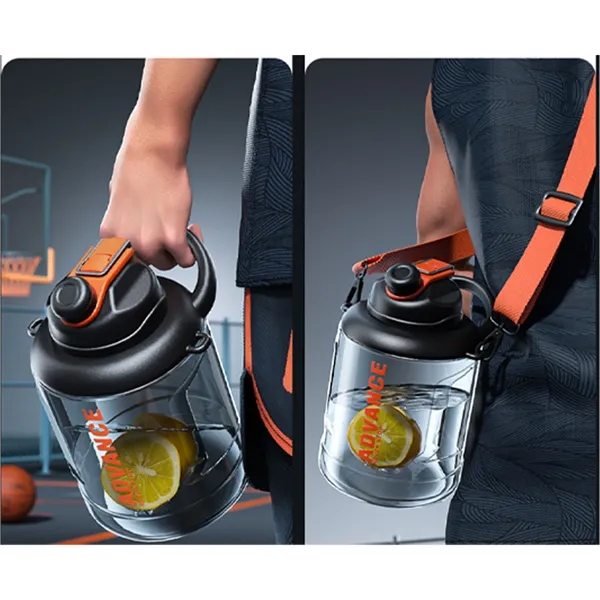 74oz Tritan Sports Fitness Gym Gradient Water Bottle - 74oz Tritan Sports Fitness Gym Gradient Water Bottle - Image 4 of 4