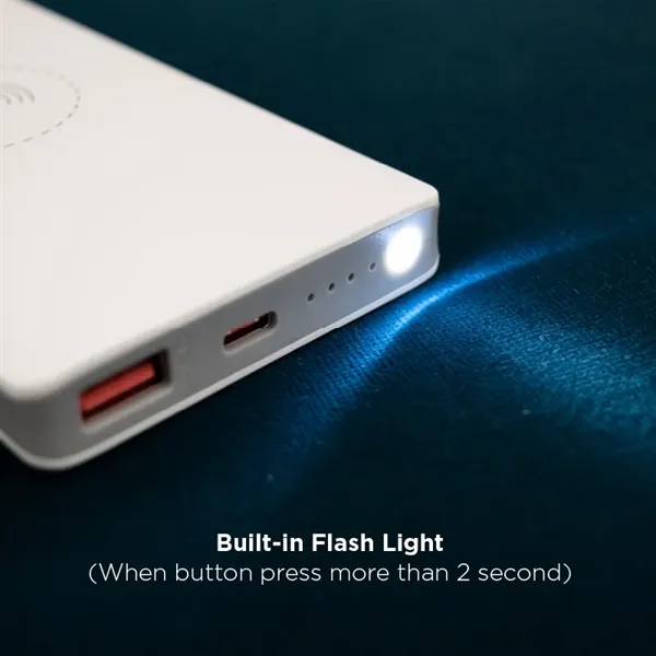 10000 mAh Wireless Power Bank - 10000 mAh Wireless Power Bank - Image 6 of 6