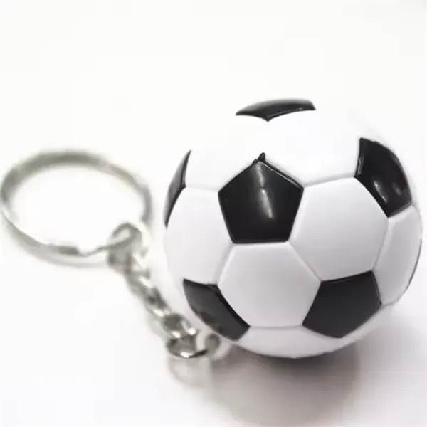 Soccer Ball Stress Reliever Keychain - Soccer Ball Stress Reliever Keychain - Image 5 of 6
