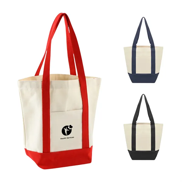 12oz Small Recycled Cotton Canvas Tote - 12oz Small Recycled Cotton Canvas Tote - Image 0 of 6